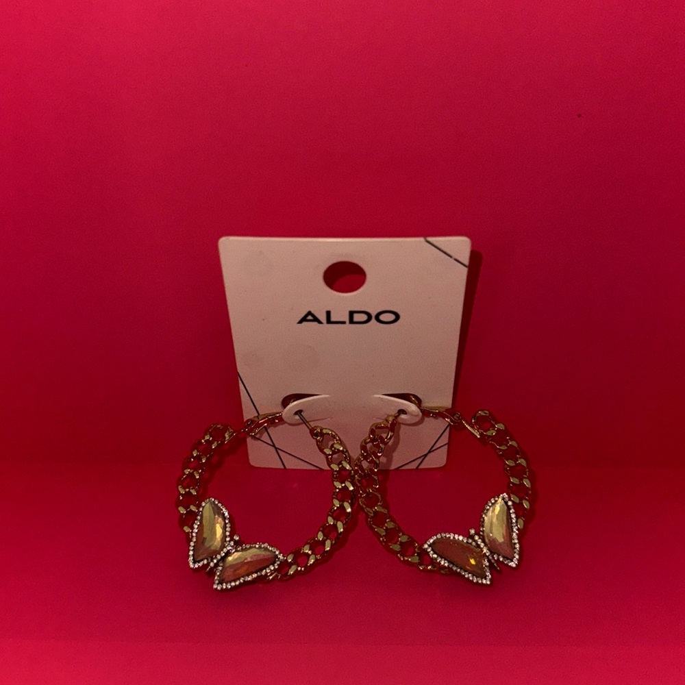 Aldo Butterfly Earrings 🦋🤍✨